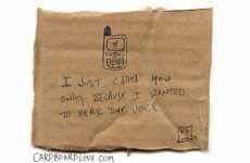 Cardboard Sentiments