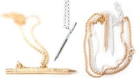 Pencil Pendants on Chains Image 3