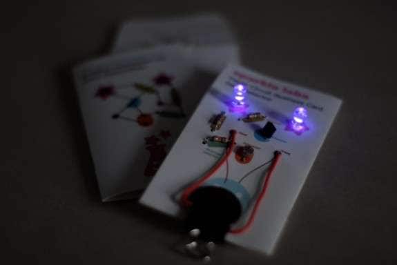 Light-Up Business Cards