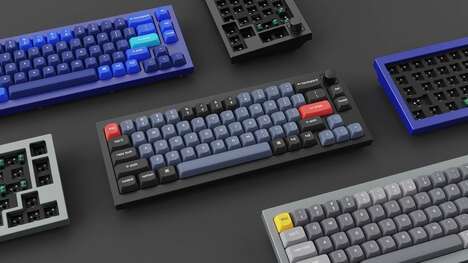 Space-Saving Customizable Keyboards