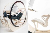 Ergonomic Wheel-Integrated Workstations