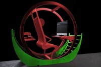 Ergonomic Wheel-Integrated Workstations Image 7
