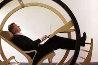 Ergonomic Wheel-Shaped Chairs Image 4
