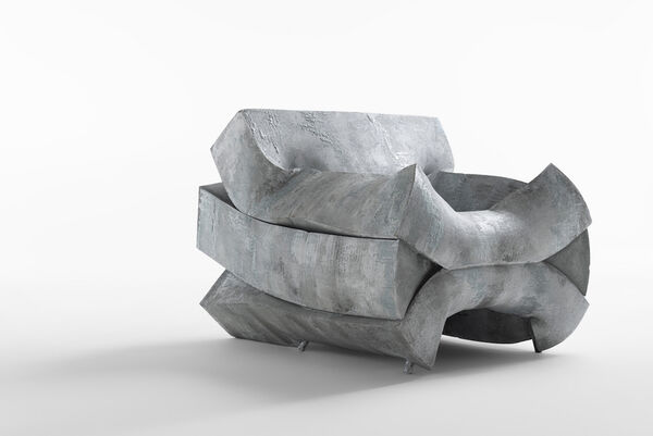 Foam-Made Angular Armchairs