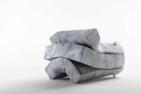 Foam-Made Angular Armchairs Image 2