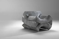 Foam-Made Angular Armchairs Image 4