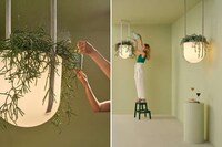 Demure Dual-Function Hanging Planters Image 8
