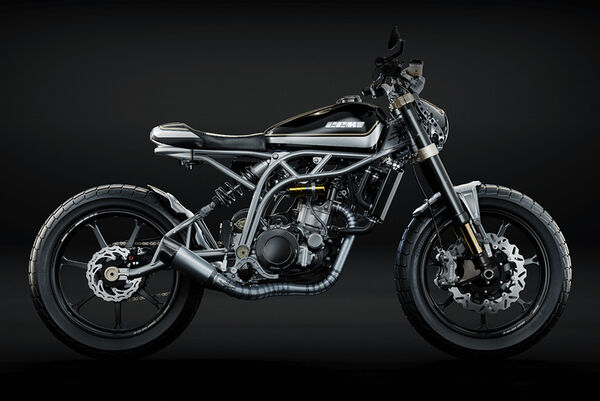 High-End Titanium Motorcycles