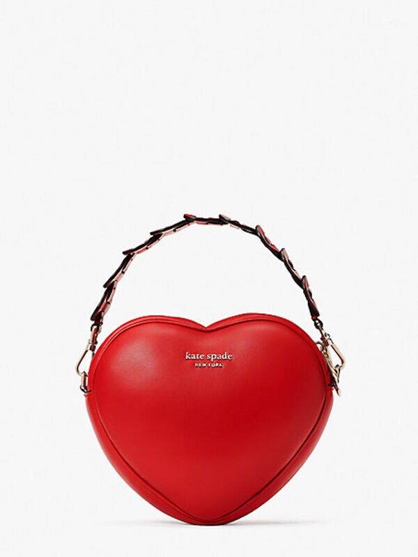 heart shaped kate spade bag
