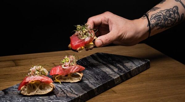 Bread-Based Sushi Foods