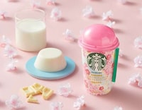 Creamy Cherry Blossom Beverages Image 1