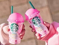 Creamy Cherry Blossom Beverages Image 2