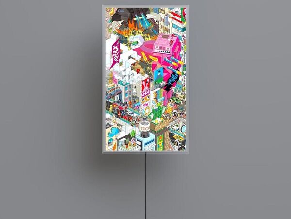 Artistic Home Display Canvases : FRAMED Mono X7 Series