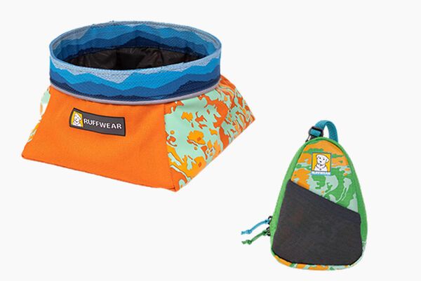 Upcycled Dog Product Collections Ruffwear Meadow Stream Collection