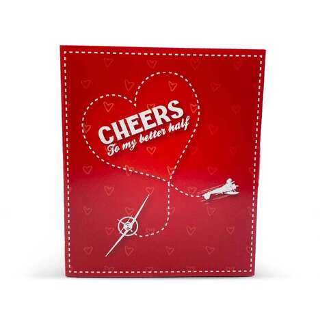 Drinkable Holiday Cards