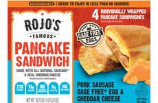 Heat-and-Eat Pancake Sandwiches