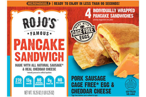 Heat-and-Eat Pancake Sandwiches