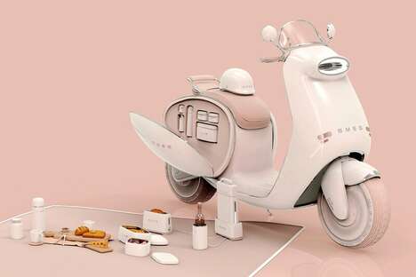 Picnic-Ready Electric Scooters