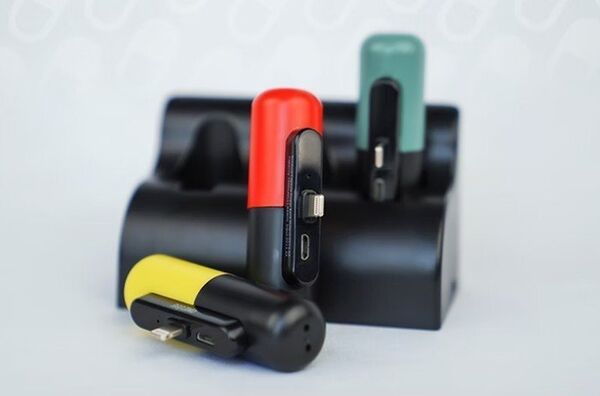 Compact Pill-Shaped Power Banks
