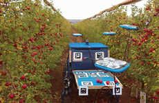 Flying Fruit-Harvesting Drones