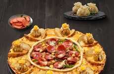 Celebratory Dumpling-Topped Pizzas