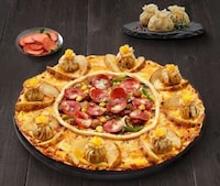Celebratory Dumpling-Topped Pizzas Image 1