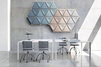 Upcycled Mycelium Acoustic Panels