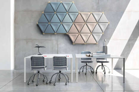 Upcycled Mycelium Acoustic Panels