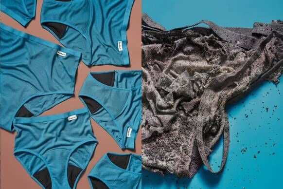 Biodegradable Period Underwear : Biodegradable Brief