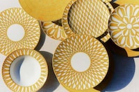Bright Sunshine-Themed Luxury Dining Sets Image 1