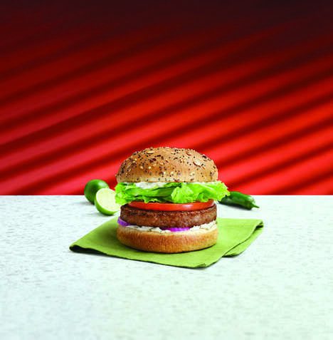 Valentine's Day Vegan Burger Promotions