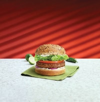 Valentine's Day Vegan Burger Promotions Image 1