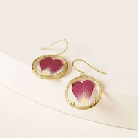 Preserved Flower Earrings Image 2