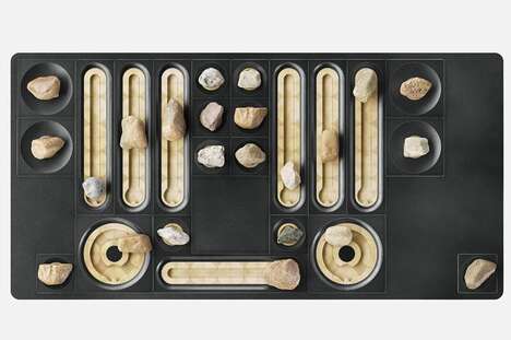 Sleek Stone Knob Controllers