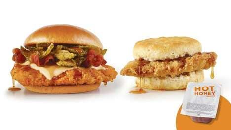 Spiced Honey QSR Sandwiches