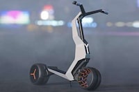 Urban Commuter Rental Scooters