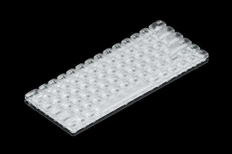 Inflated Key Cap Keyboards