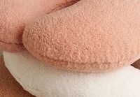 Fuzzy Oversized Neck Pillows Image 4