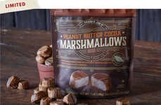 Cocoa-Coated Peanut Butter Marshmallows