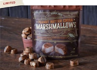 Cocoa-Coated Peanut Butter Marshmallows