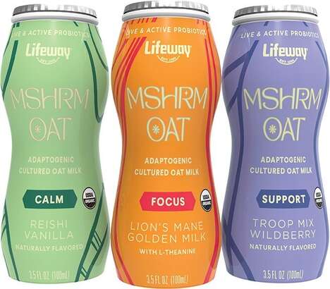 Adaptogenic Oat Beverages
