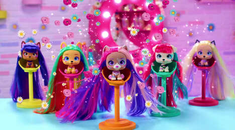 Hairstyling Pet Toys