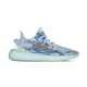 Blue Tonal Knitted Sneakers Image 1