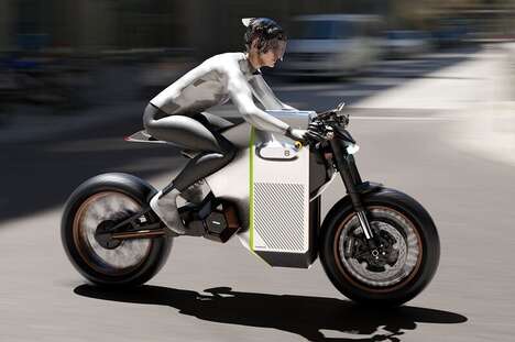 Tech-Influenced Racer Motorcycles