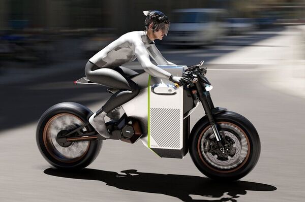 Tech-Influenced Racer Motorcycles