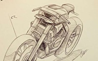 Tech-Influenced Racer Motorcycles Image 6