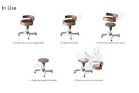 Modular Workspace Stools Image 4