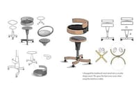 Modular Workspace Stools Image 7