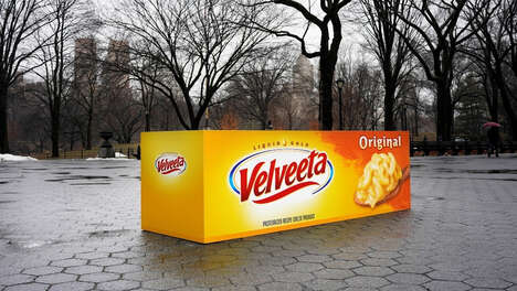 Cheese-Branded Gold Installations