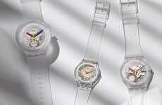 Retro Transparent Timepieces